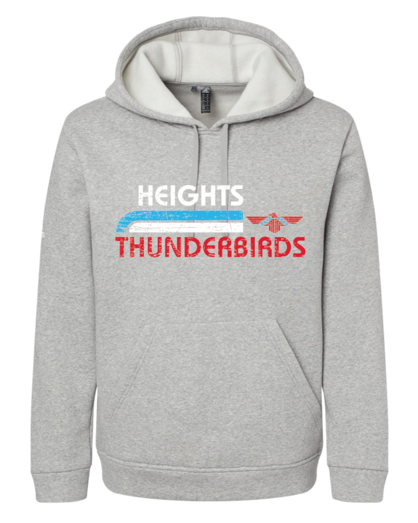 Retro Heights Adidas Fleece Hooded Sweatshirt