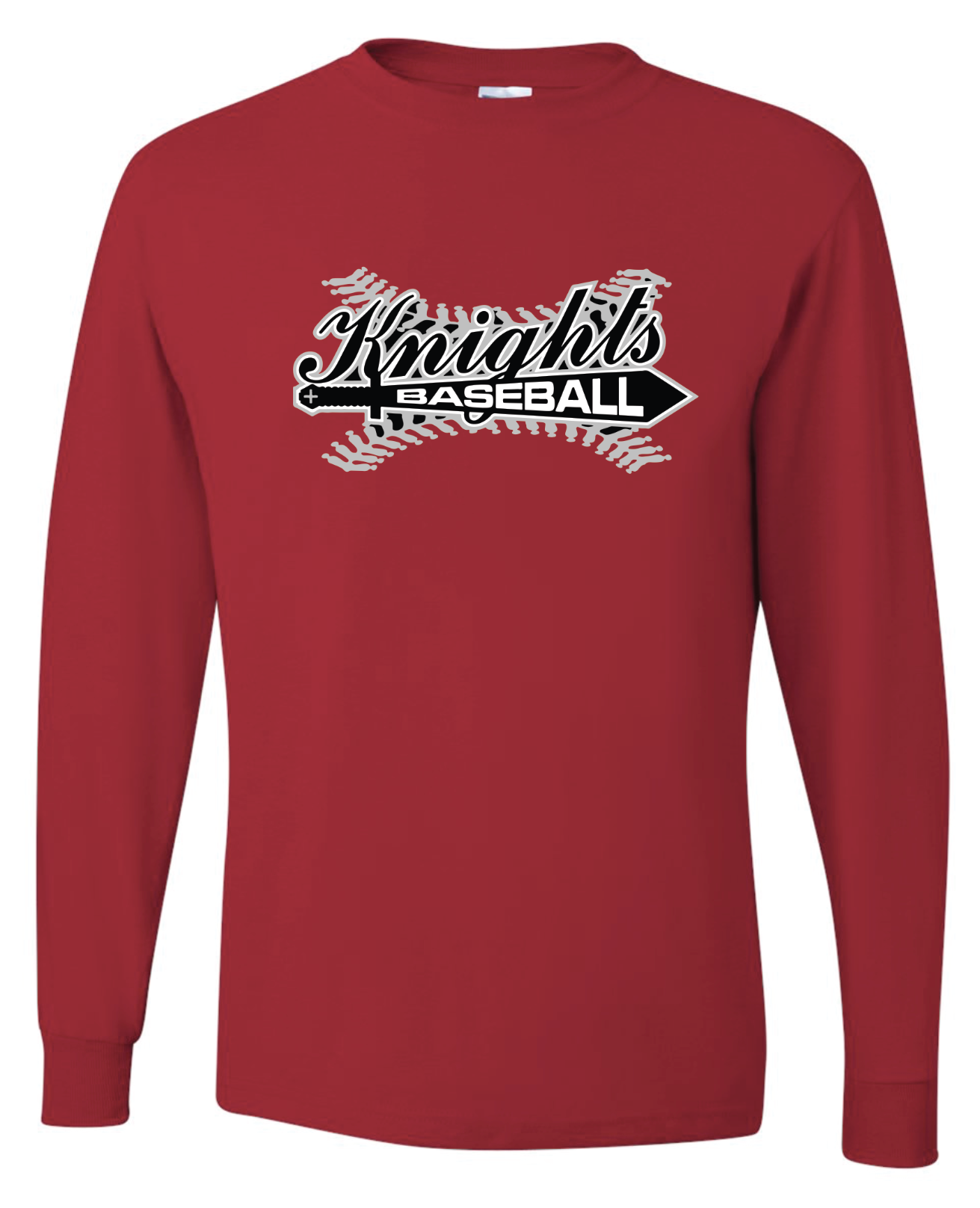 Silver Knights Jerzees Dry Power Long Sleeve T-shirt