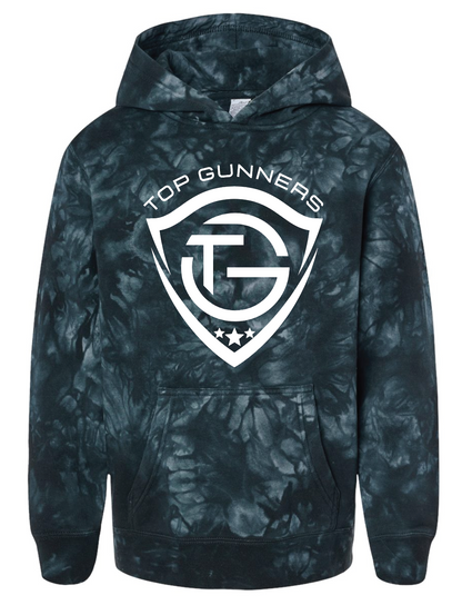Top Gunners Youth Midweight Tie-Dye Hooded Pullover