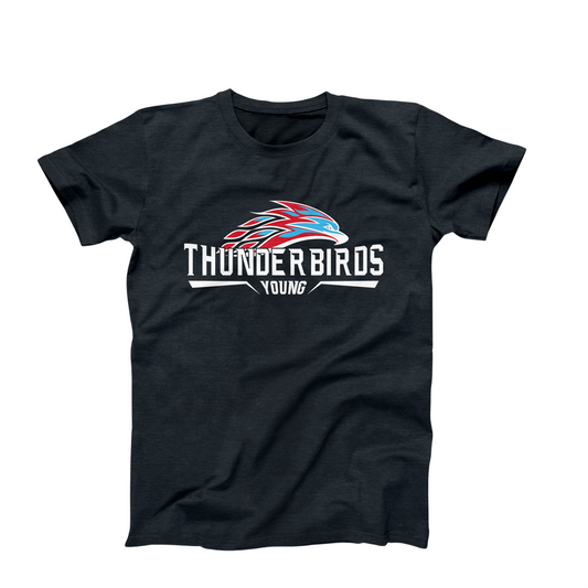 YOUNG THUNDERBIRD LOGO YOUTH TEE