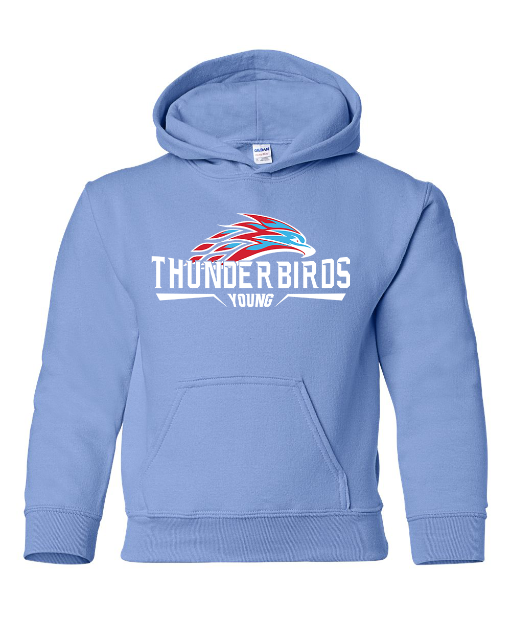 Youth Young Thunderbird Logo Hoodie