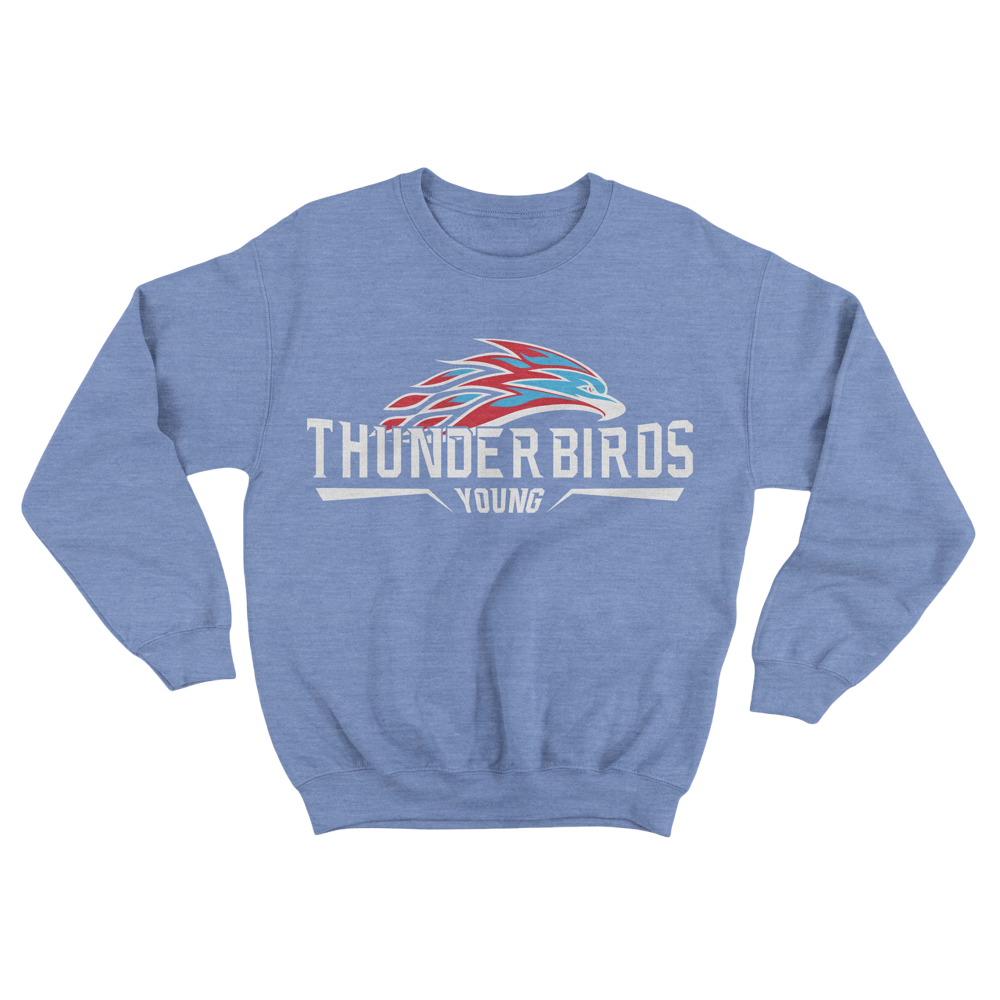 Young Thunderbird Logo Sweatshirt